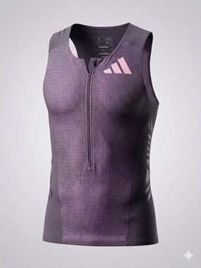 ADIDAS Adizero Pro Elite Promo Sleeveless Singlet Rheon - IR8278 - SMALL